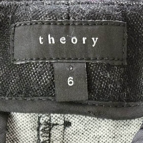 Theory Grey Jersey Pants #181 Size 6 - Picture 6 of 8